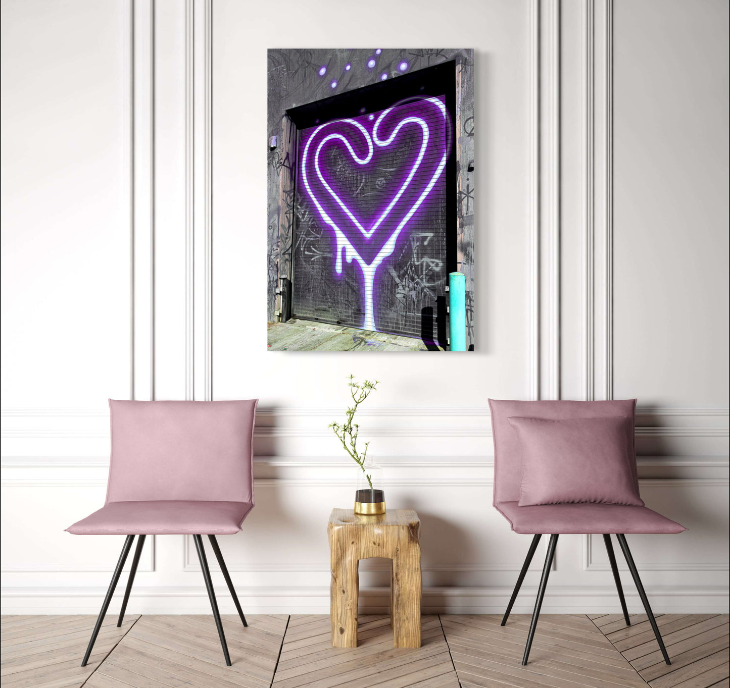 Heart of the City Purple