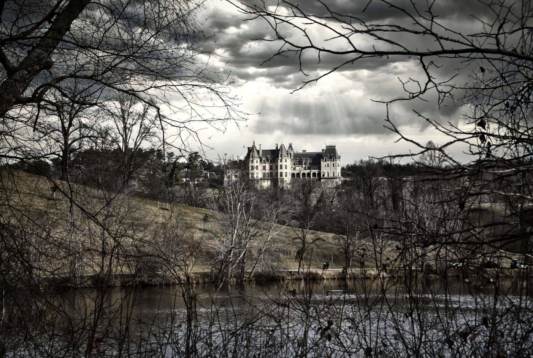 photography of castle
