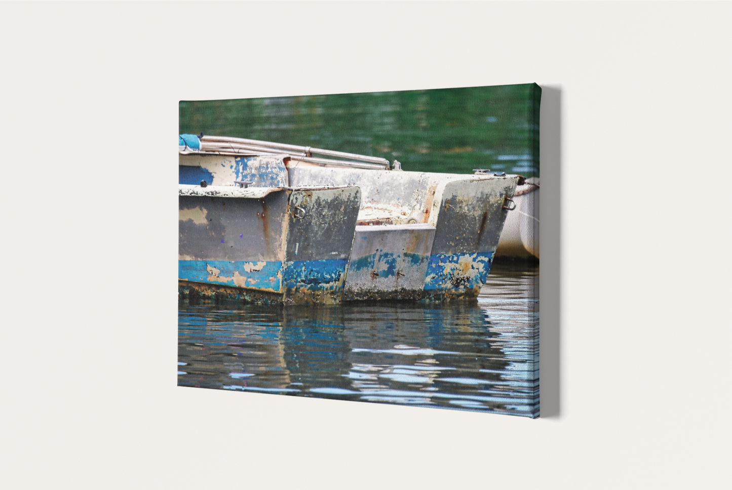 Travel ocean vintage boat photography canvas print